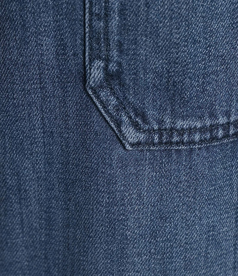 Lucky Brand Denim Wide Leg Ankle Length Jeans