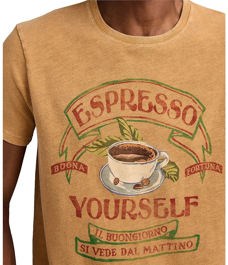 Lucky Brand Espresso Yourself Short Sleeve T-Shirt