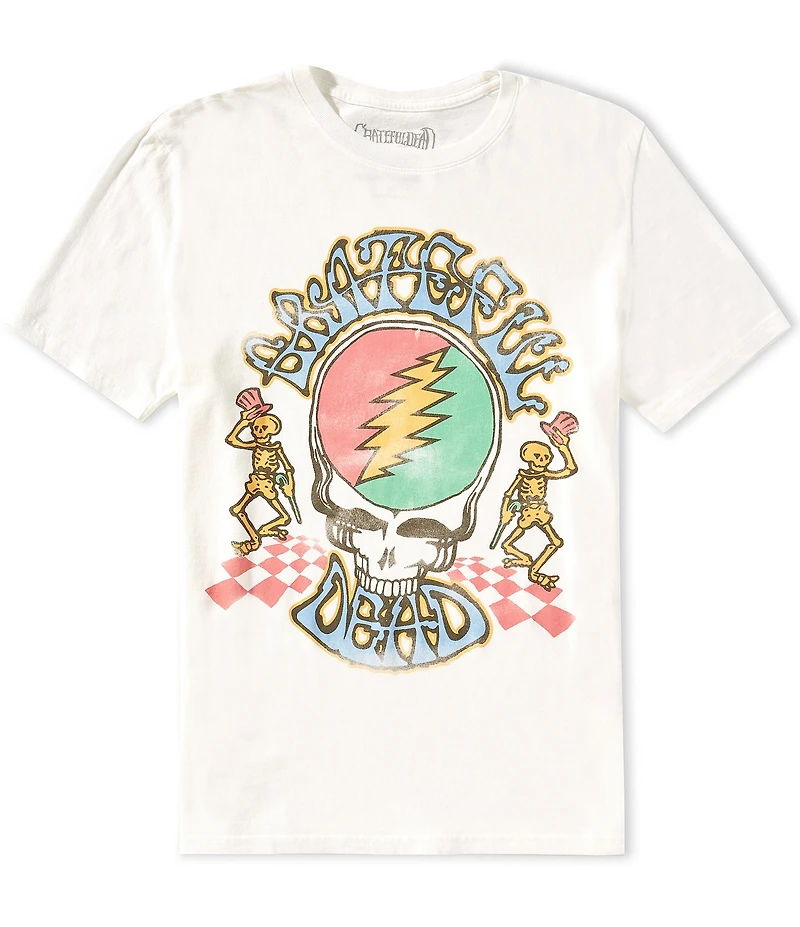 Lucky Brand Grateful Dead Skull Short Sleeve T-Shirt
