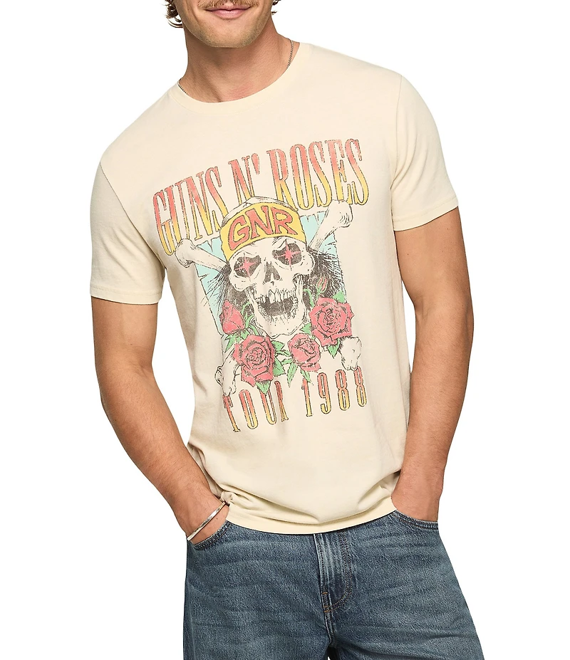 Lucky Brand Guns N' Roses Tour Short Sleeve T-Shirt