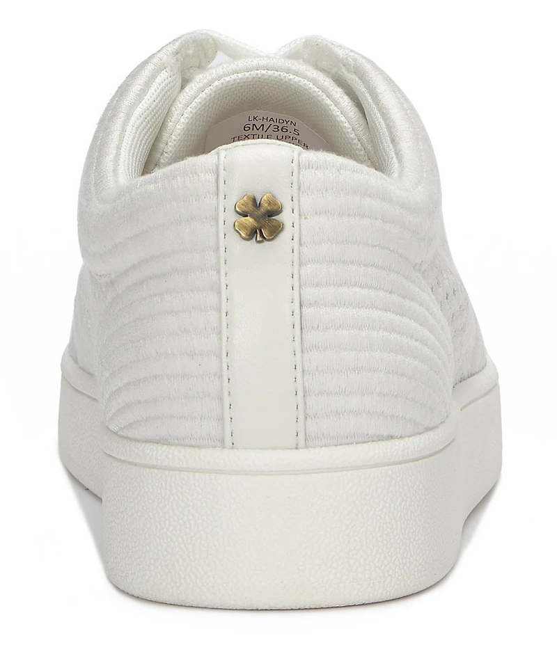 Lucky Brand Haidyn Perforated Textile Lace Up Sneakers