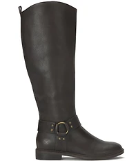 Lucky Brand Hamila Leather O-Ring Harness Hardware Tall Boots