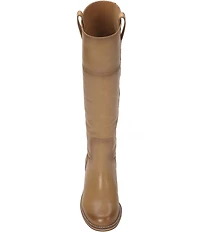 Lucky Brand Hybiscus Leather Tall Riding Boots