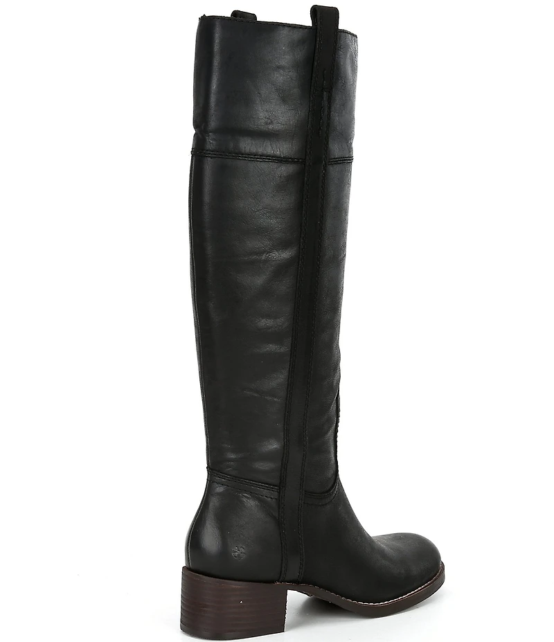 Lucky Brand Hybiscus Leather Tall Riding Boots