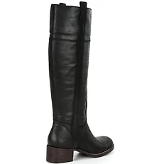 Lucky Brand Hybiscus Leather Tall Riding Boots