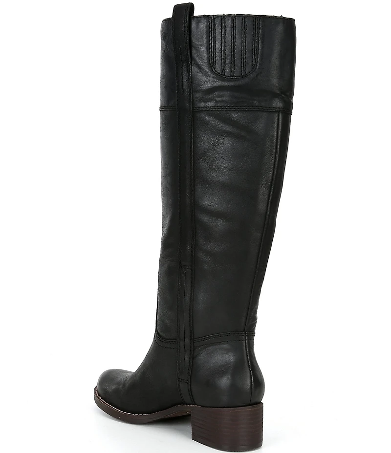Lucky Brand Hybiscus Leather Tall Riding Boots