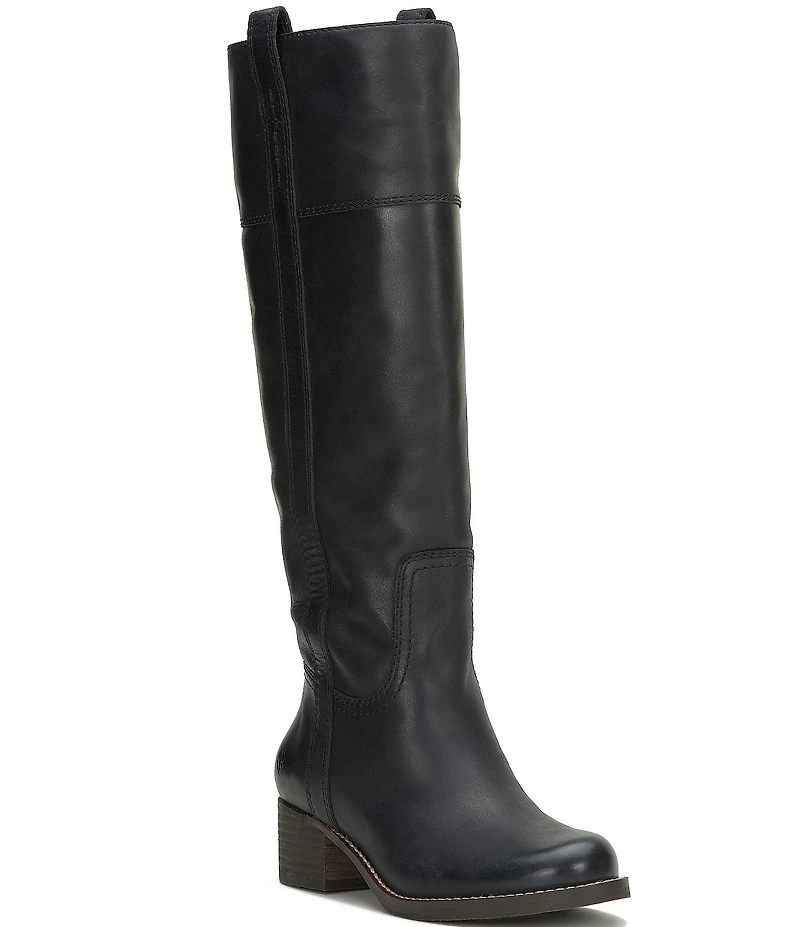 Lucky Brand Hybiscus Leather Tall Riding Boots