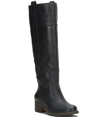 Lucky Brand Hybiscus Leather Tall Riding Boots
