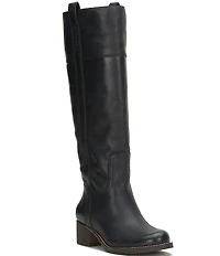 Lucky Brand Hybiscus Leather Tall Riding Boots
