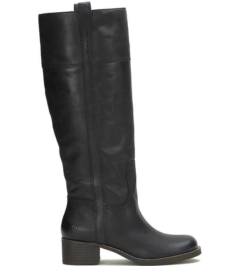 Lucky Brand Hybiscus Leather Tall Riding Boots