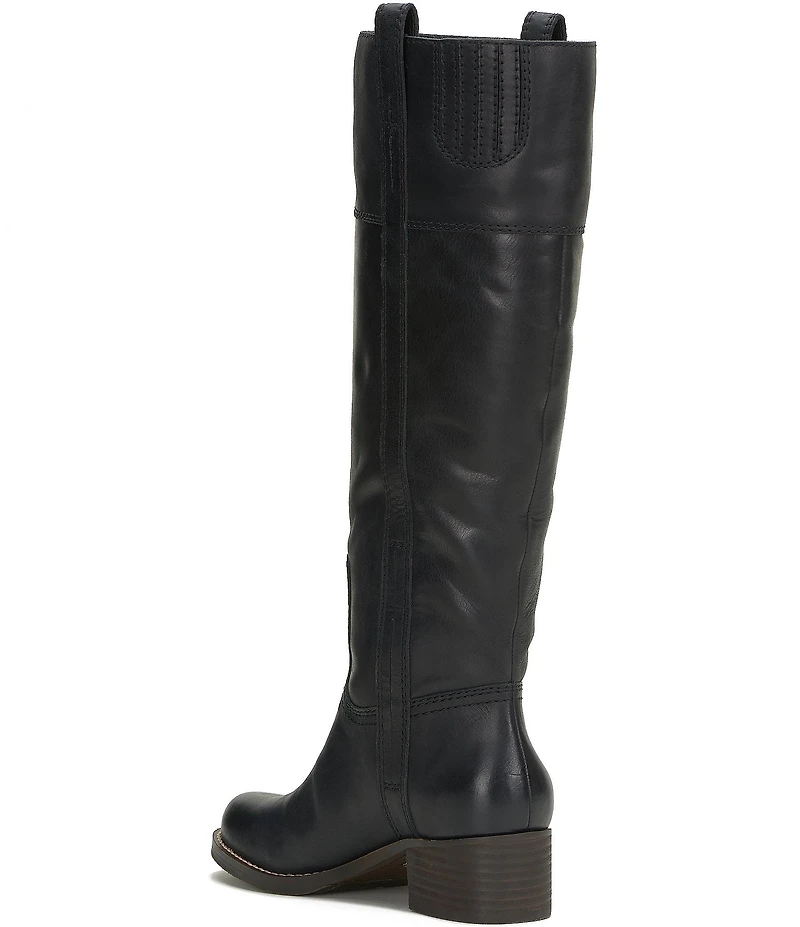 Lucky Brand Hybiscus Leather Tall Riding Boots