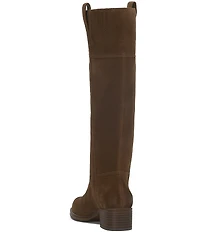 Lucky Brand Hybiscus Suede Tall Riding Boots