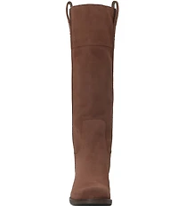 Lucky Brand Hybiscus Suede Tall Riding Boots
