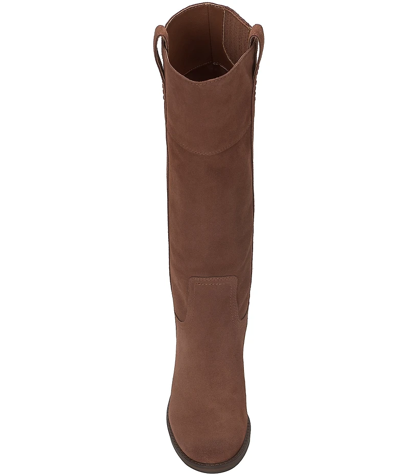 Lucky Brand Hybiscus Suede Tall Riding Boots