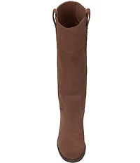 Lucky Brand Hybiscus Suede Tall Riding Boots