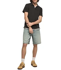 Lucky Brand Jacquard Slub Jersey Short Sleeve T-Shirt