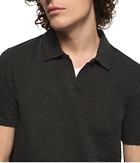 Lucky Brand Jacquard Slub Jersey Short Sleeve T-Shirt