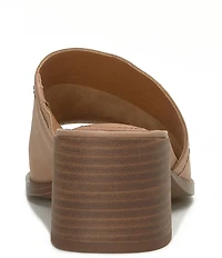 Lucky Brand Jamira Asymmetrical Leather Slide Sandals