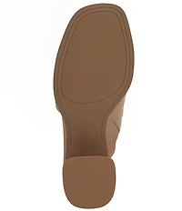 Lucky Brand Jamira Asymmetrical Leather Slide Sandals