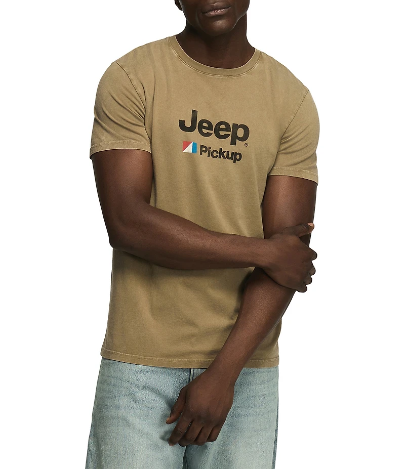 Lucky Brand Jeep Pickup Graphic Short Sleeve T-Shirt