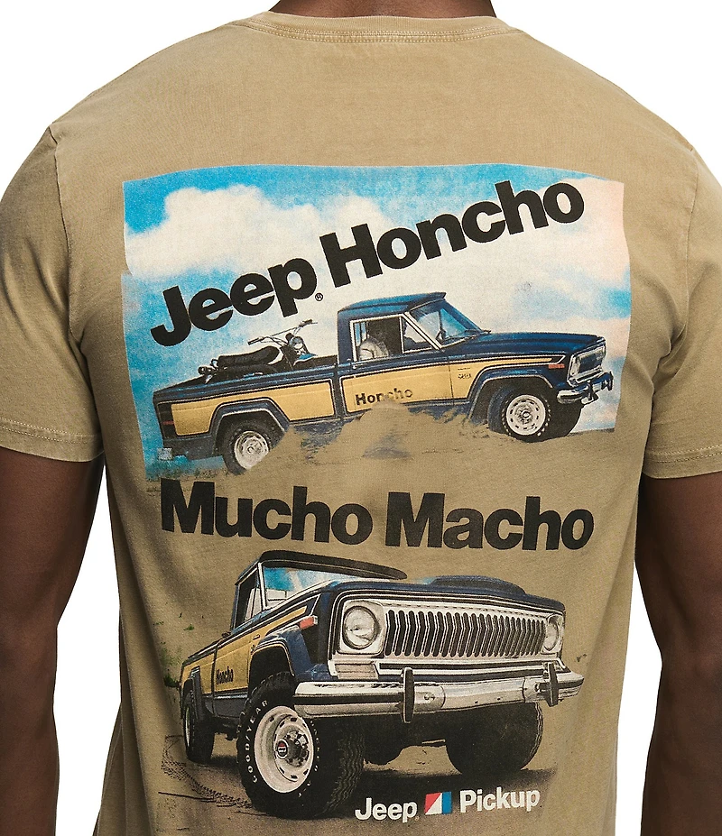 Lucky Brand Jeep Pickup Graphic Short Sleeve T-Shirt