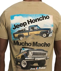 Lucky Brand Jeep Pickup Graphic Short Sleeve T-Shirt