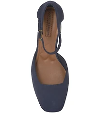 Lucky Brand Kanira Suede Ankle Strap Pumps