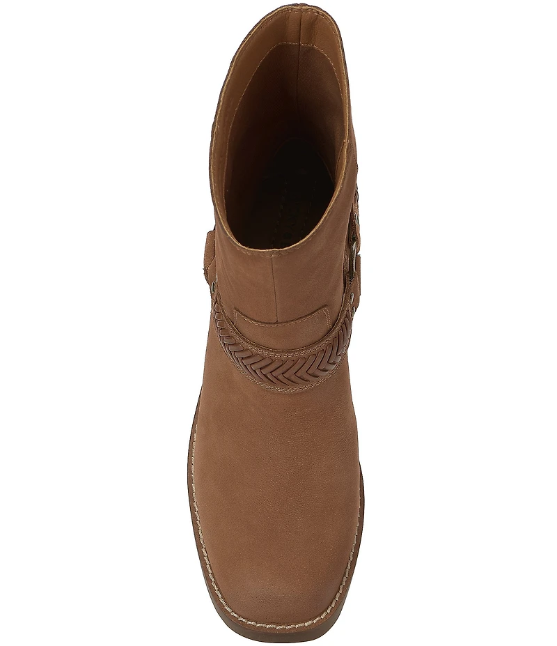 Lucky Brand Kujono Leather O-Ring Harness Hardware Boots