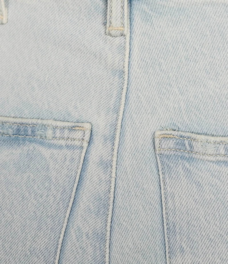 Lucky Brand Legend Stretch Denim High Rise Wide Leg Jeans