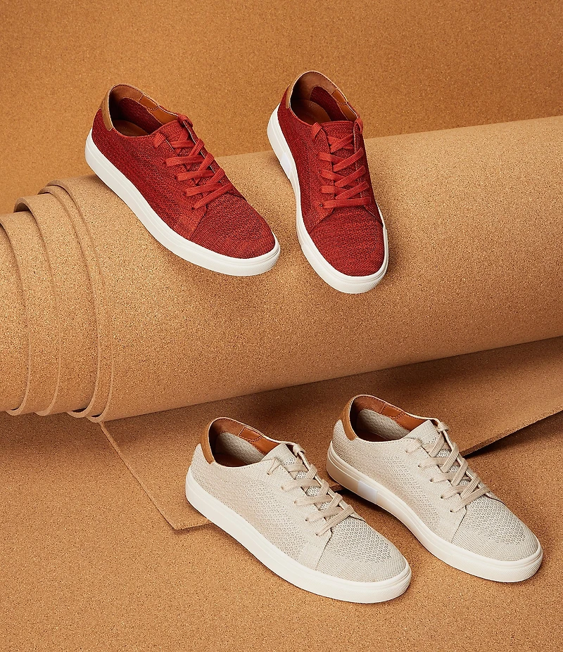 Lucky Brand Leigan Knit Lace-Up Sneakers
