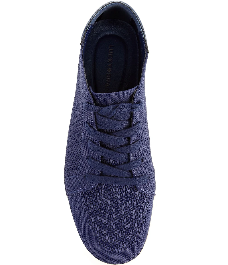 Lucky Brand Leigan Knit Lace-Up Sneakers