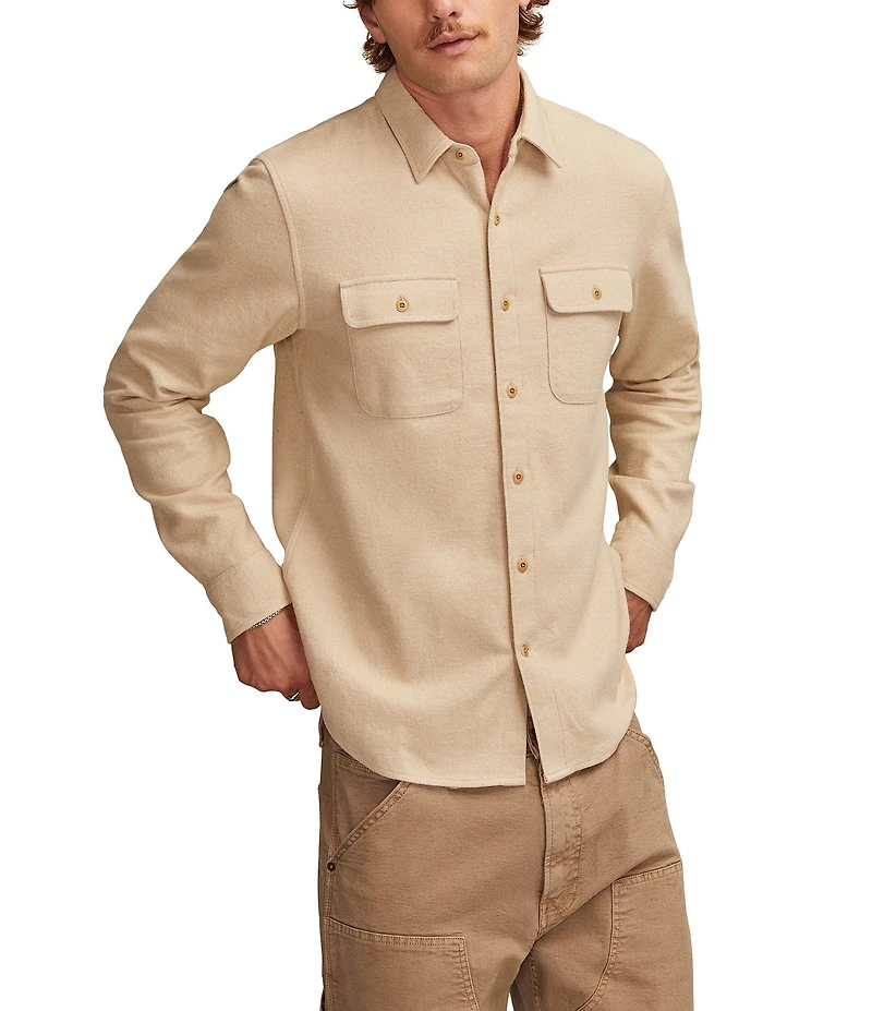 Lucky Brand Long Sleeve Flannel Shirt