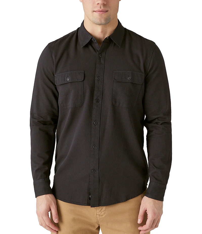 Lucky Brand Long Sleeve Lived-In Utility Shirt