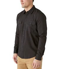 Lucky Brand Long Sleeve Lived-In Utility Shirt