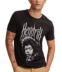Lucky Brand Metal Hendrix Graphic Short Sleeve T-Shirt