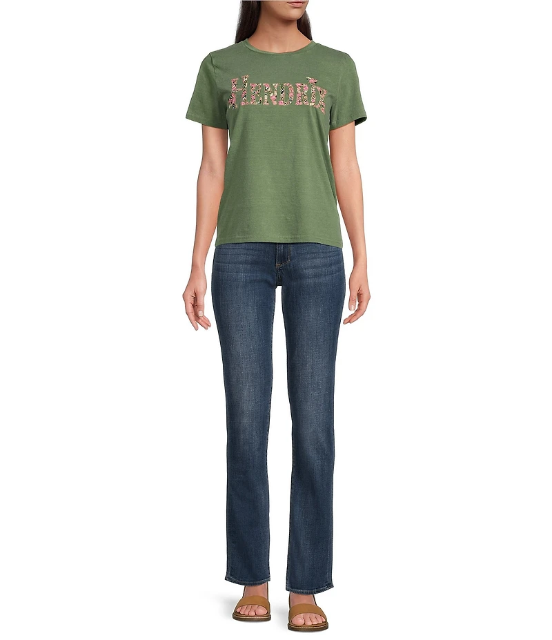 Lucky Brand Mid Rise Straight Leg Sweet Stretch Denim Jeans