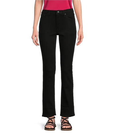 Lucky Brand Mid Rise Sweet Straight Leg Ankle Length Stretch Denim Jeans