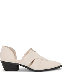 Lucky Brand Minnsy Leather Cut-Out Shooties