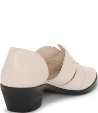 Lucky Brand Minnsy Leather Cut-Out Shooties