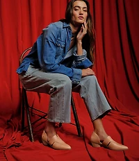 Lucky Brand Minnsy Leather Cut-Out Shooties