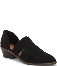 Lucky Brand Minnsy Suede Cutout Shooties