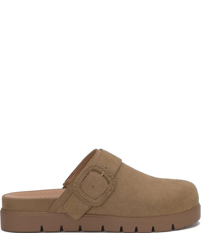 Lucky Brand Sachie Suede Mule Clogs
