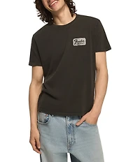 Lucky Brand Short Sleeve Fender Moto Tee