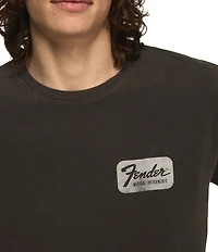 Lucky Brand Short Sleeve Fender Moto Tee