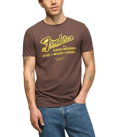 Lucky Brand Short Sleeve Fender Vintage T-Shirt