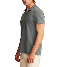 Lucky Brand Short Sleeve Jacquard Slub Jersey Shirt