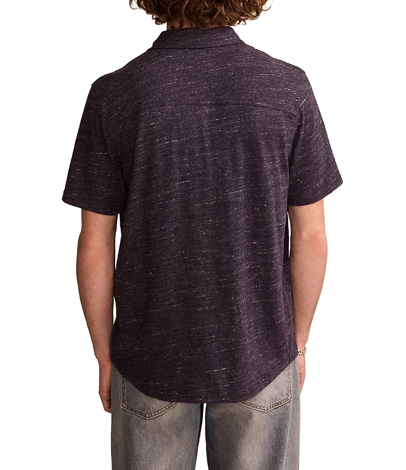 Lucky Brand Short Sleeve Linen Shirt