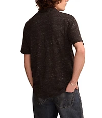 Lucky Brand Short Sleeve Linen Shirt