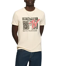 Lucky Brand Short Sleeve MTV Boom Box Tee