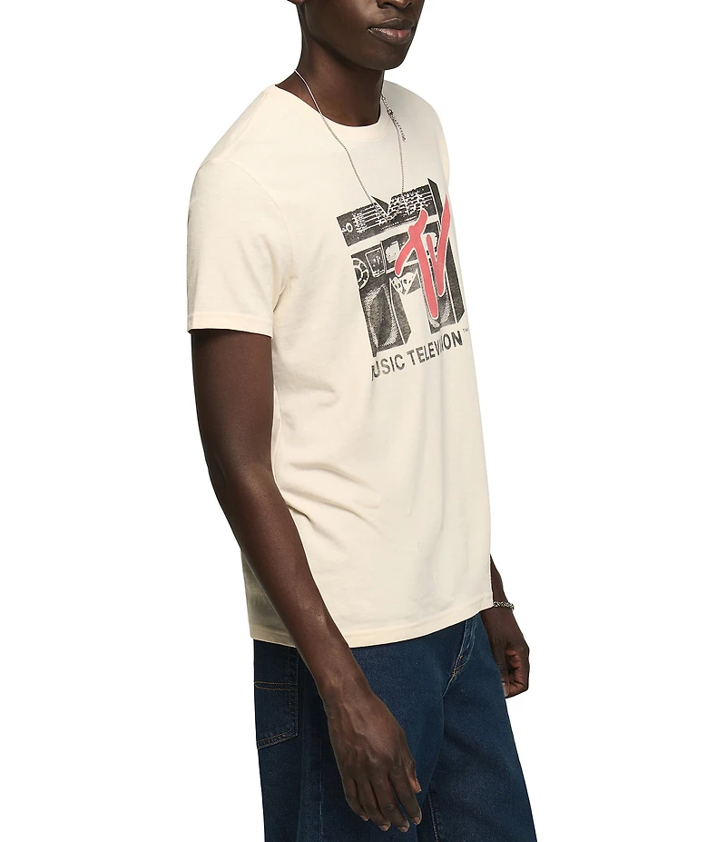 Lucky Brand Short Sleeve MTV Boom Box Tee